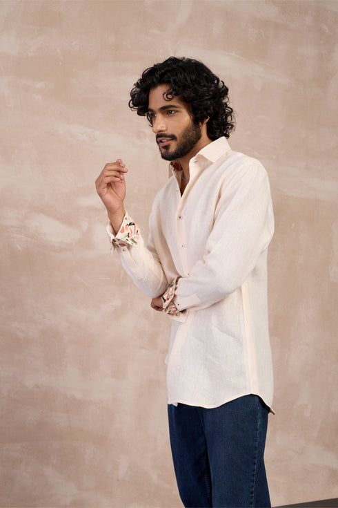 Floret Threads Linen Shirt